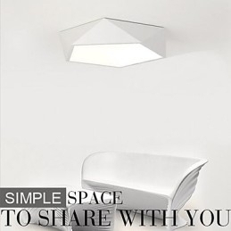 Designer Touch Decorative Modern Contemporary Painting Metal Flush Mount