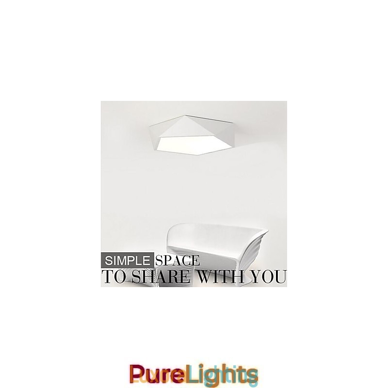 Designer Touch Decorative Modern Contemporary Painting Metal Flush Mount