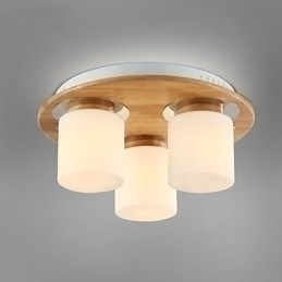 Designer Touch Decorative High Brightness Original Wooden Modern Ceiling Lights Country Style