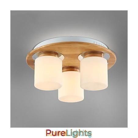 Designer Touch Decorative High Brightness Original Wooden Modern Ceiling Lights Country Style