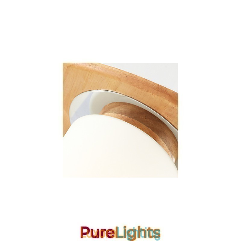Designer Touch Decorative High Brightness Original Wooden Modern Ceiling Lights Country Style