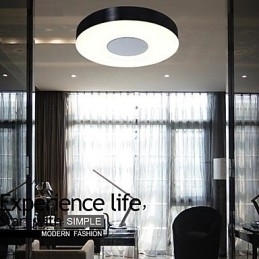 Designer Touch Decorative Modern Contemporary Brushed Metal Flush Mount