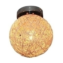 Designer Touch Decorative 1 Light Ceiling Light in Ball Shaped Shade