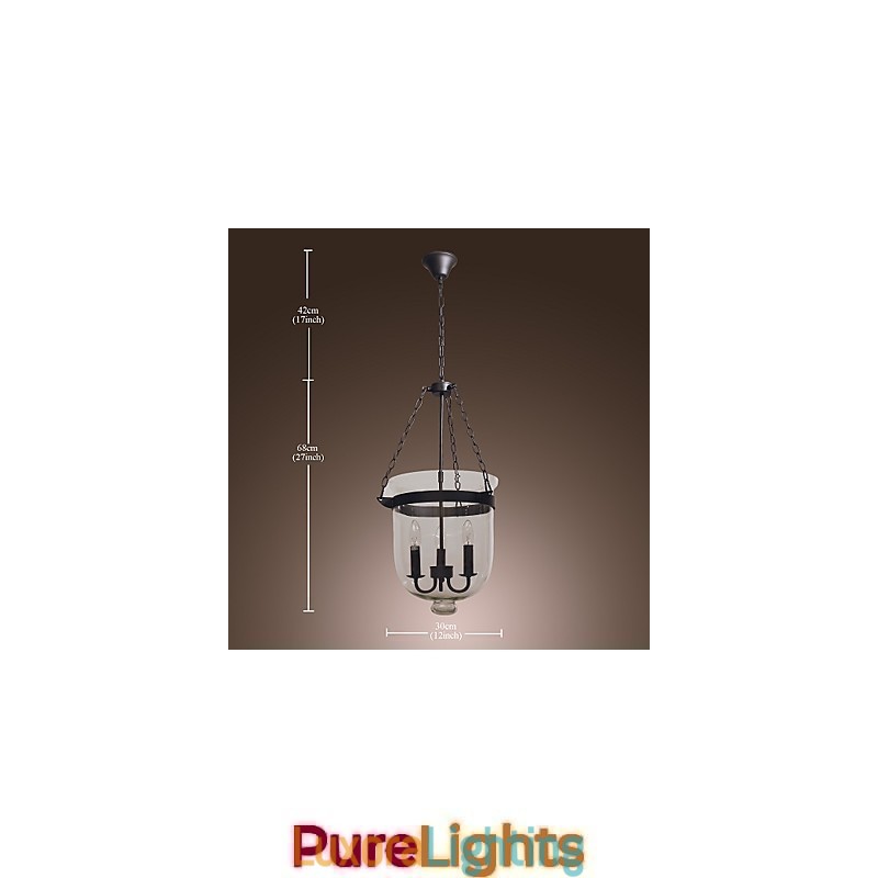 Designer Touch Decorative Traditional Classic Vintage Mini Style Electroplated Chandelier