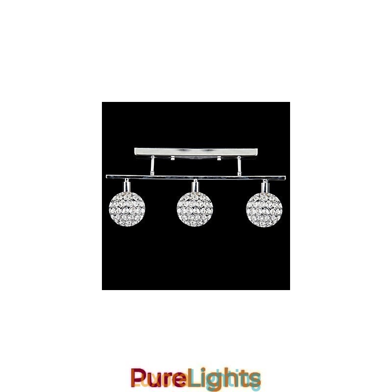 Designer Touch Decorative Modern Contemporary Crystal Chrome Metal Flush Mount