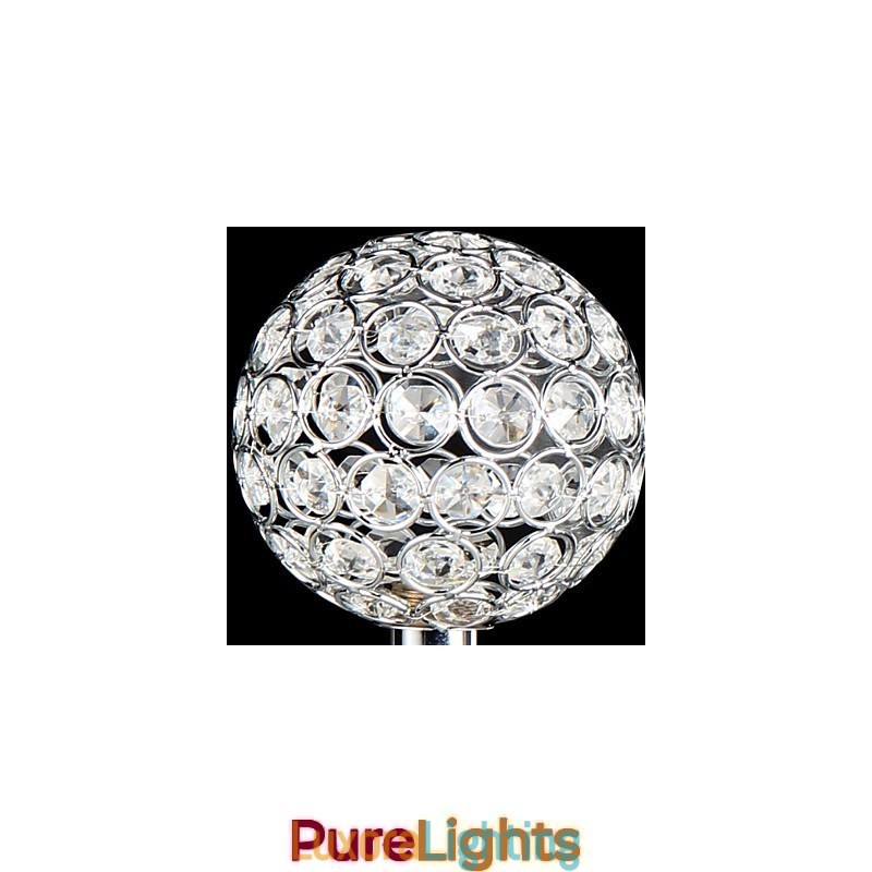 Designer Touch Decorative Modern Contemporary Crystal Chrome Metal Flush Mount