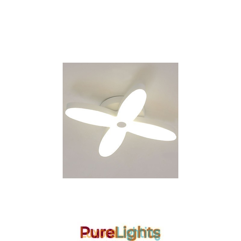 Designer Touch Decorative 7W Modern Contemporary Metal Flush Mount