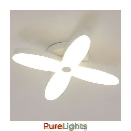 Designer Touch Decorative 7W Modern Contemporary Metal Flush Mount