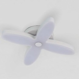 Designer Touch Decorative 7W Modern Contemporary Metal Flush Mount