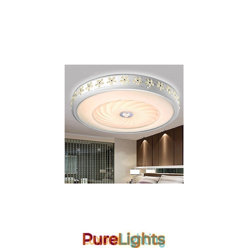 Designer Touch Decorative Modern Contemporary Crystal Others Metal Flush Mount