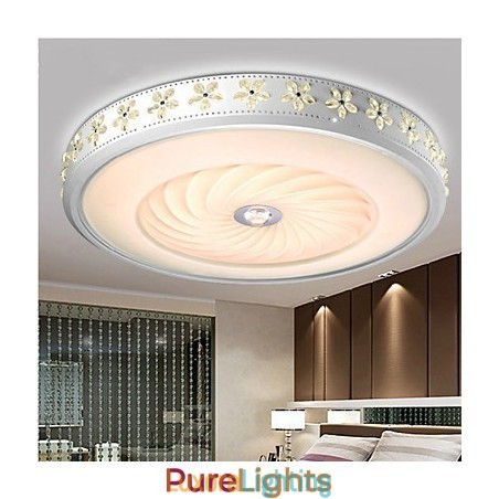 Designer Touch Decorative Modern Contemporary Crystal Others Metal Flush Mount