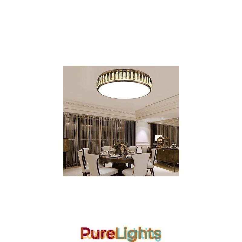 Designer Touch Decorative Flush Mount Modern Contemporary Mosaic Acrylic