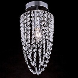 Designer Touch Decorative Flush Mount Crystal Modern Contemporary Outdoors Metal