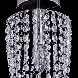 Designer Touch Decorative Flush Mount Crystal Modern Contemporary Outdoors Metal