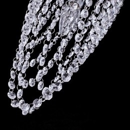 Designer Touch Decorative Flush Mount Crystal Modern Contemporary Outdoors Metal