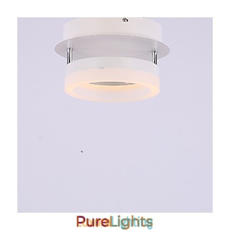 Designer Touch Decorative Flush Mount Modern Contemporary Metal