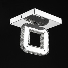 Designer Touch Decorative Modern Contemporary Crystal Metal Flush Mount