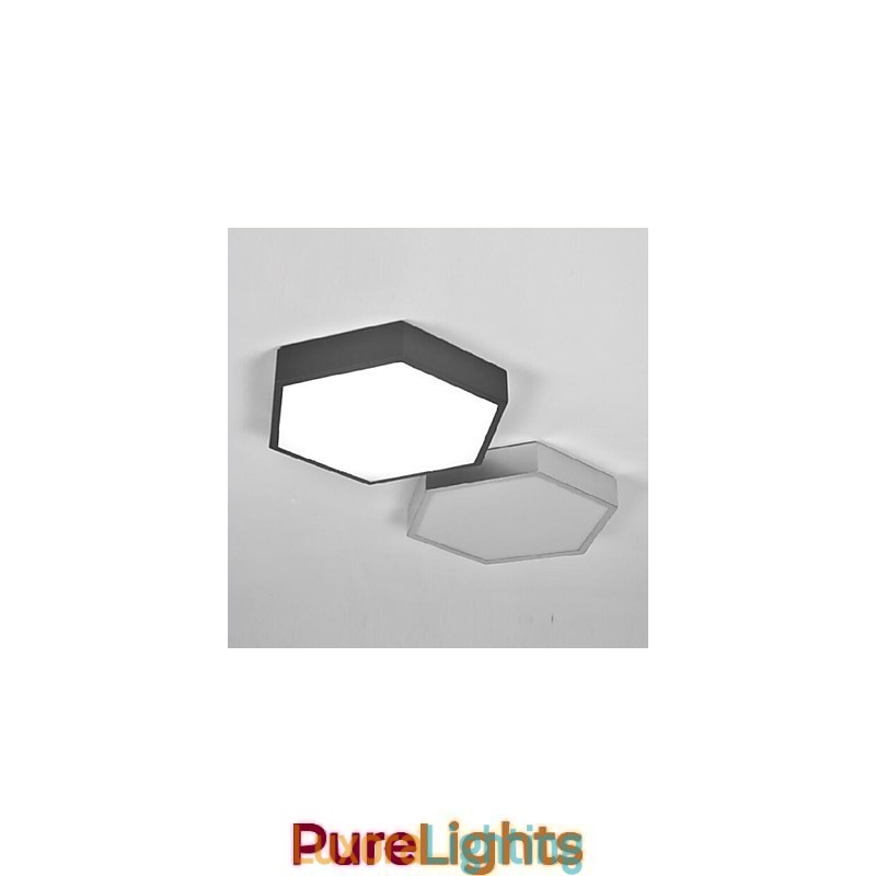 Designer Touch Decorative 30CM 10 15銕reative Honeycomb Absorb Dome Light Hexagonal Geometry Lights Lamp