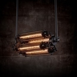 Designer Touch Decorative Rustic Lodge Retro Mini Style Electroplated Metal Chandelier