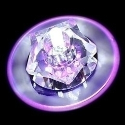 Designer Touch Decorative Modern Contemporary Crystal Chrome Crystal Flush Mount