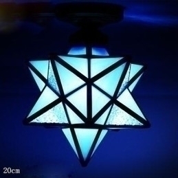 Designer Touch Decorative Artistic Individuality Creative Porch Modern Stars Absorb Dome Light Lamp