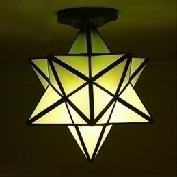Designer Touch Decorative Artistic Individuality Creative Porch Modern Stars Absorb Dome Light Lamp