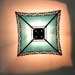 Designer Touch Decorative 29.5CM The Mediterranean Porch Dovetail The To Absorb Dome Light Lamp