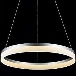 Designer Touch Decorative Round Pendant Light Modern Acrylic Lamps Lighting Luxurious Single Ring Ceiling Lights Fixtures