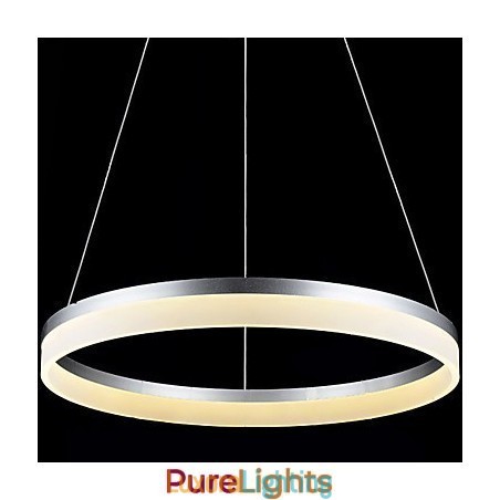 Designer Touch Decorative Round Pendant Light Modern Acrylic Lamps Lighting Luxurious Single Ring Ceiling Lights Fixtures