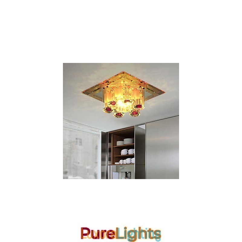 Designer Touch Decorative Crystal Lamp Smd CreativeTube Spotlight Absorb Dome Light