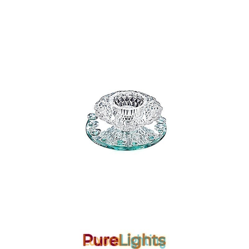 Designer Touch Decorative Modern Contemporary Crystal Mini Style Chrome Metal Flush Mount