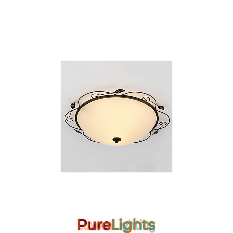 Designer Touch Decorative 32CM Europe Type Style Rural Classical Absorb Dome Light Lamp