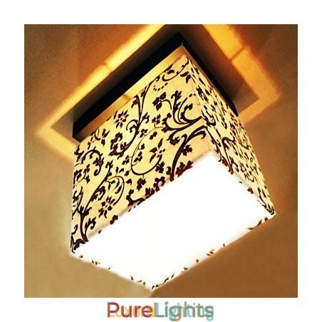 Designer Touch Decorative Modern Contemporary Painting Metal Flush Mount