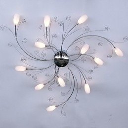 Designer Touch Decorative Flush Mount Modern Contemporary Traditional Classic Metal