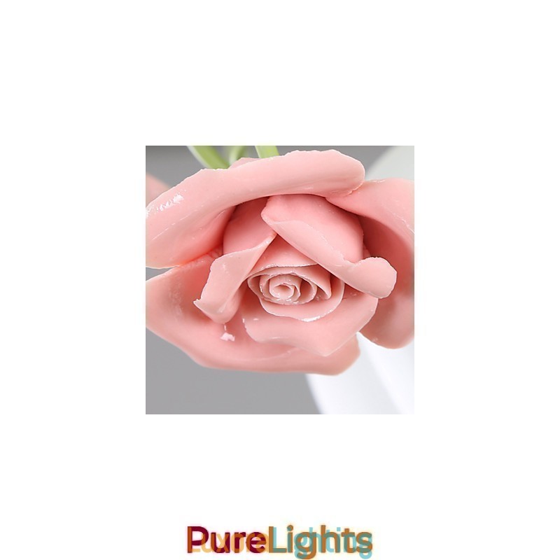 Designer Touch Decorative Valentine'S Day The Rose Garden Flowers And Plants Absorb Dome Light