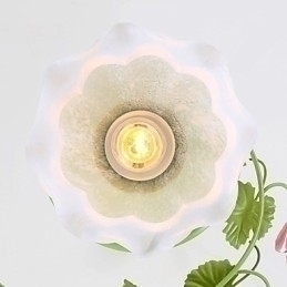 Designer Touch Decorative Valentine'S Day The Rose Garden Flowers And Plants Absorb Dome Light