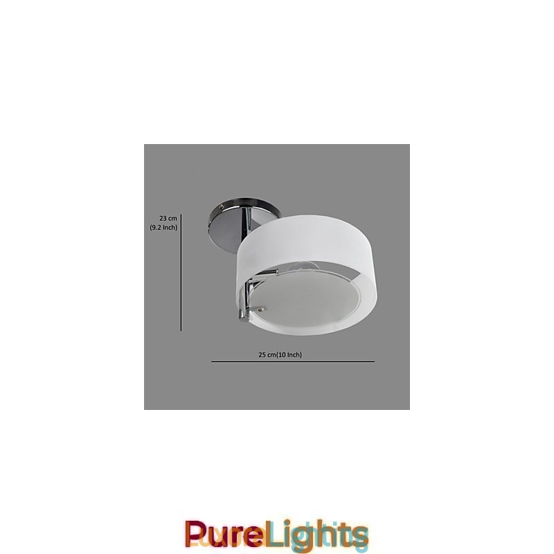 Designer Touch Decorative Style Flush Mount Modern Contemporary Outdoors Metal