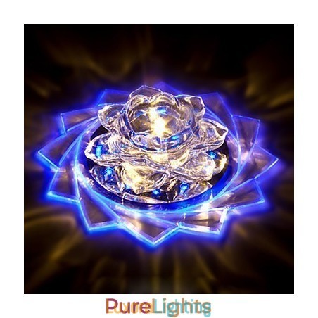 Designer Touch Decorative 20*8.5CM Mini Crystal Ceiling Lamp Spotlight 3W Creative Lamp Tube Light Colorful Color Square Dome Light