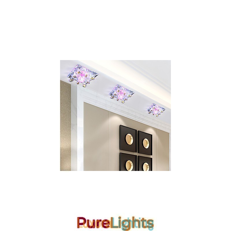 Designer Touch Decorative Square Smallpox Lamp Light Crystal Light Creatives Dome Light Tube Lamp Light