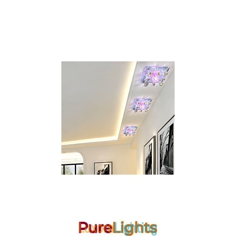 Designer Touch Decorative Square Smallpox Lamp Light Crystal Light Creatives Dome Light Tube Lamp Light