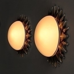 Designer Touch Decorative 26*8CM Contemporary And Contracted Cartoon Art Sunflowers Absorb Dome Light