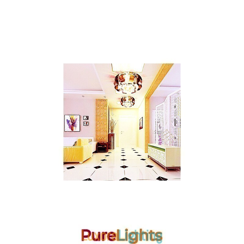 Designer Touch Decorative Crystal Lamp Smd CreativeTube Spotlight Absorb Dome Light