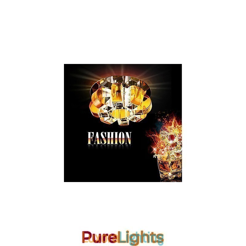 Designer Touch Decorative Crystal Lamp Smd CreativeTube Spotlight Absorb Dome Light