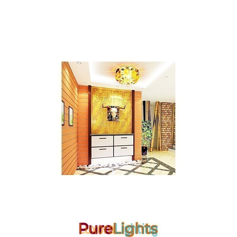 Designer Touch Decorative Crystal Lamp Smd CreativeTube Spotlight Absorb Dome Light