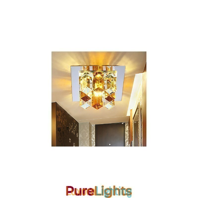 Designer Touch Decorative Crystal Lamp Smd CreativeTube Spotlight Absorb Dome Light