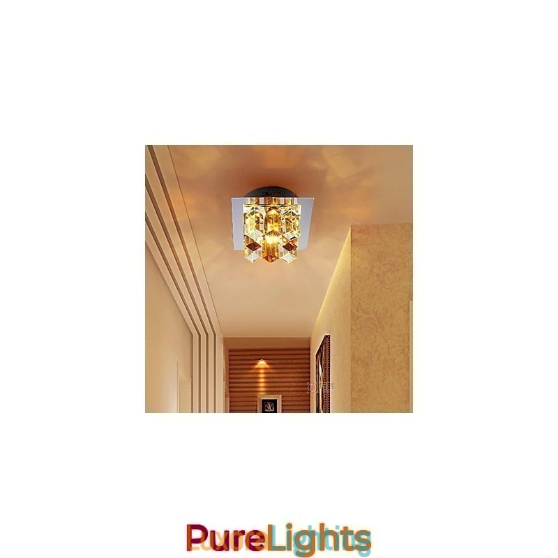 Designer Touch Decorative Crystal Lamp Smd CreativeTube Spotlight Absorb Dome Light