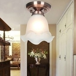Designer Touch Decorative Europe Type Resin Glass Dome Light Sweet To Absorb Dome Light Lamp