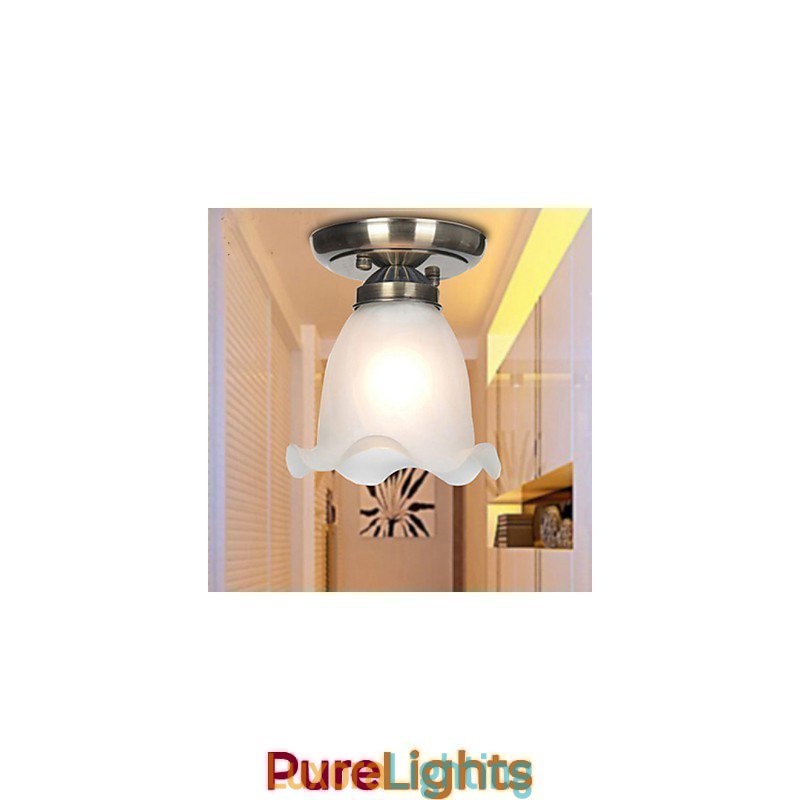 Designer Touch Decorative Europe Type Resin Glass Dome Light Sweet To Absorb Dome Light Lamp