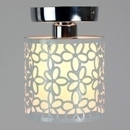 Designer Touch Decorative Modern Contemporary Mini Style Painting Metal Flush Mount