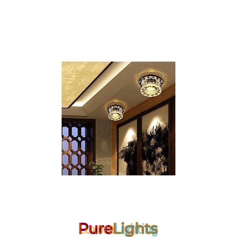 Designer Touch Decorative Modern Contemporary Crystal Others Crystal Flush Mount